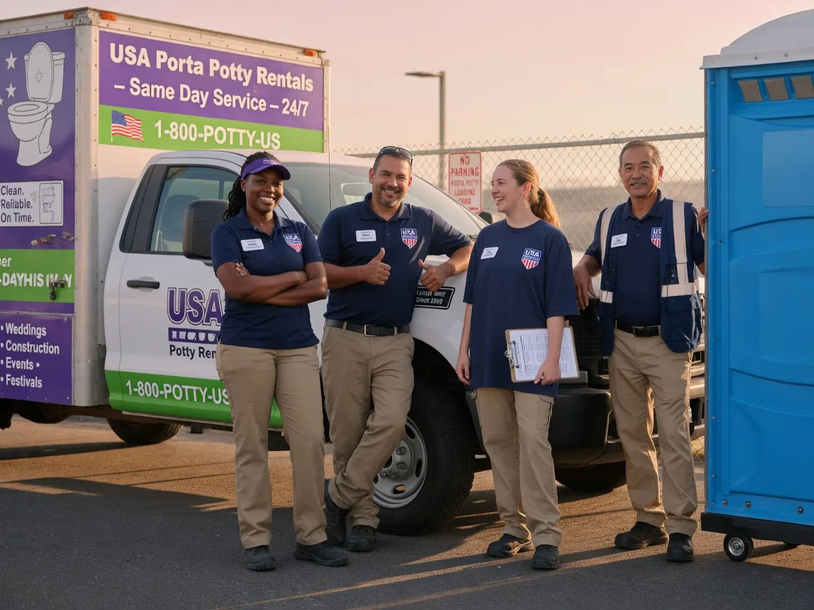 Porta Potty Rental company in Pennsauken, NJ